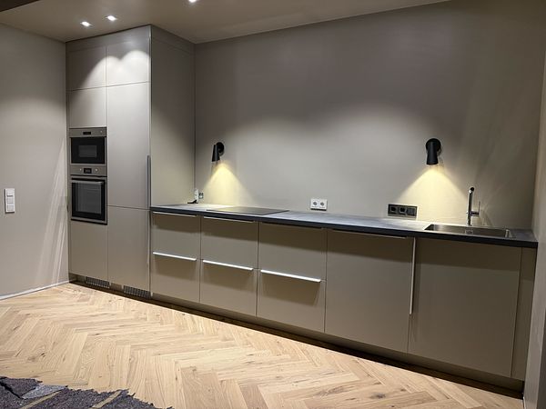 Professioneller Küchenaufbau